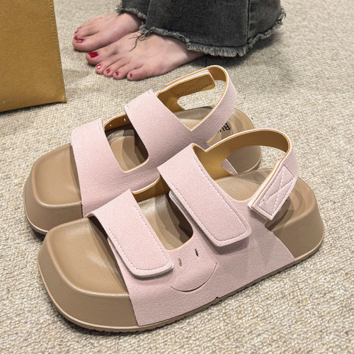 厚底勃肯拖鞋女款夏季外穿時尚2025新款小個子增高防滑沙灘涼拖鞋 厚底勃肯拖鞋女款夏季外穿時尚2025新款小個子增高防滑沙灘涼拖鞋