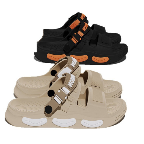 eva踩屎感涼拖鞋女款夏季厚底增高防滑外穿家居室內海邊潮流拖鞋 eva踩屎感涼拖鞋女款夏季厚底增高防滑外穿家居室內海邊潮流拖鞋