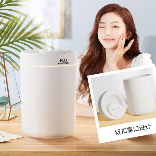 USB雙噴加溼器 家用臥室靜音大容量霧香薰桌面加溼器香薰空氣淨化 USB雙噴加溼器 家用臥室靜音大容量霧香薰桌面加溼器香薰空氣淨化