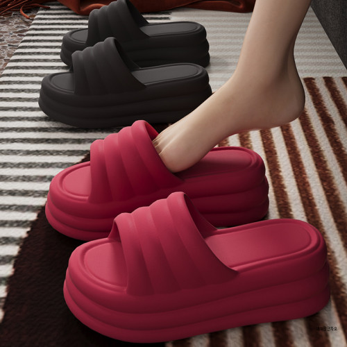 7.0厚底增高eva踩屎感涼拖鞋女夏休閒家居室內浴室外穿高級新款軟 7.0厚底增高eva踩屎感涼拖鞋女夏休閒家居室內浴室外穿高級新款軟