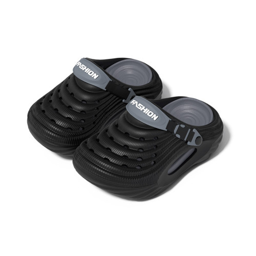 兒童洞洞鞋男童女童2025夏季新款外穿防撞包頭中大童親子涼拖鞋 兒童洞洞鞋男童女童2025夏季新款外穿防撞包頭中大童親子涼拖鞋