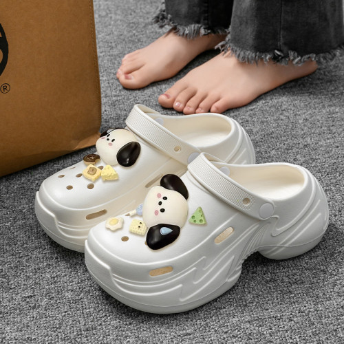 厚底洞洞鞋女夏季外穿2055新款增高透氣防滑eva小個子沙灘涼拖鞋 厚底洞洞鞋女夏季外穿2055新款增高透氣防滑eva小個子沙灘涼拖鞋