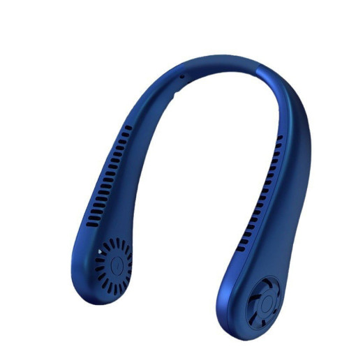 掛脖風扇懶人可攜式 隨身小型耳頸無葉渦輪製冷靜音USB迷你小風扇 掛脖風扇懶人可攜式 隨身小型耳頸無葉渦輪製冷靜音USB迷你小風扇