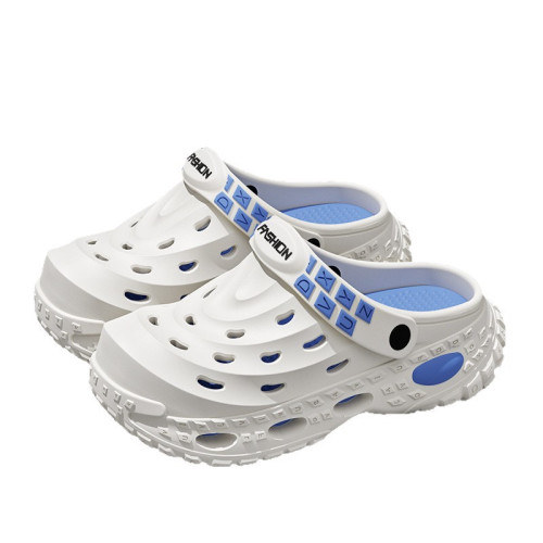 輪胎溯谿鞋男運動款夏季外穿潮牌2025沙灘戶外厚底拖鞋男士夏