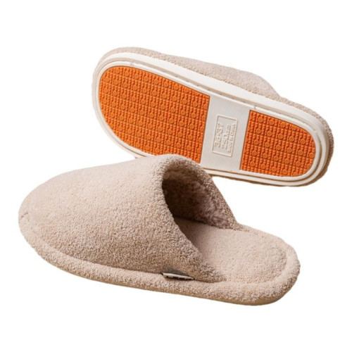 防滑棉拖鞋女士冬季室內家居2024新款情侶保暖地板靜音毛絨拖鞋男 防滑棉拖鞋女士冬季室內家居2024新款情侶保暖地板靜音毛絨拖鞋男