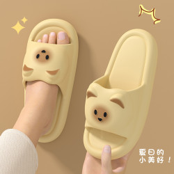 踩屎感拖鞋女款2025新款夏季厚底時尚外穿eva軟底防滑靜音涼拖女