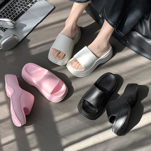 小個子厚底拖鞋女士夏季5新外穿室內家居增高防滑eva涼拖鞋 小個子厚底拖鞋女士夏季5新外穿室內家居增高防滑eva涼拖鞋