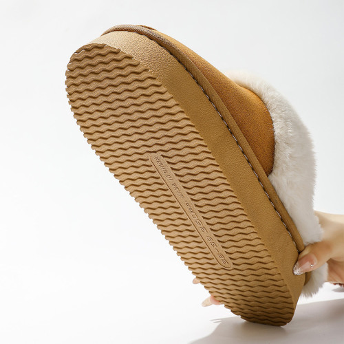 厚底棉拖鞋女秋冬季韓版網紅家居室內防滑女士保暖毛毛拖鞋男 厚底棉拖鞋女秋冬季韓版網紅家居室內防滑女士保暖毛毛拖鞋男