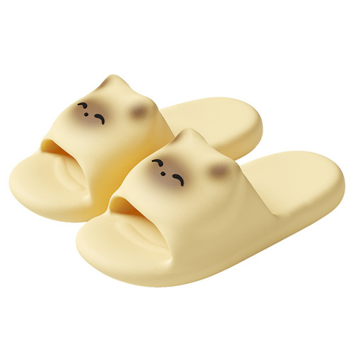 踩屎感拖鞋女夏季室內家居2025新款浴室防滑可愛情侶外穿涼拖鞋男