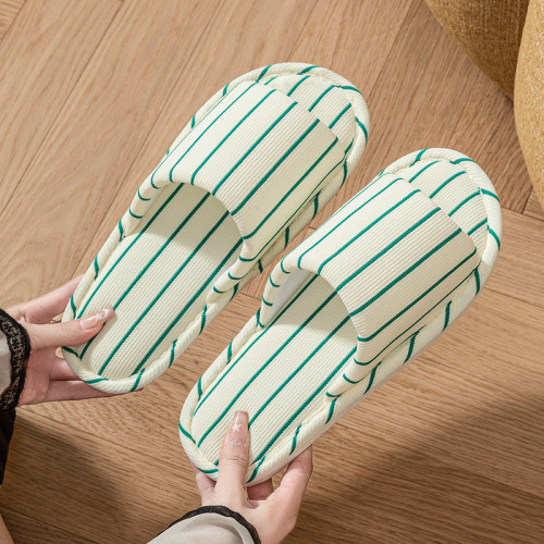 新款日系亞麻小香風棉鞋情侶春秋室內靜音防滑日式棉麻拖鞋女春秋 新款日系亞麻小香風棉鞋情侶春秋室內靜音防滑日式棉麻拖鞋女春秋