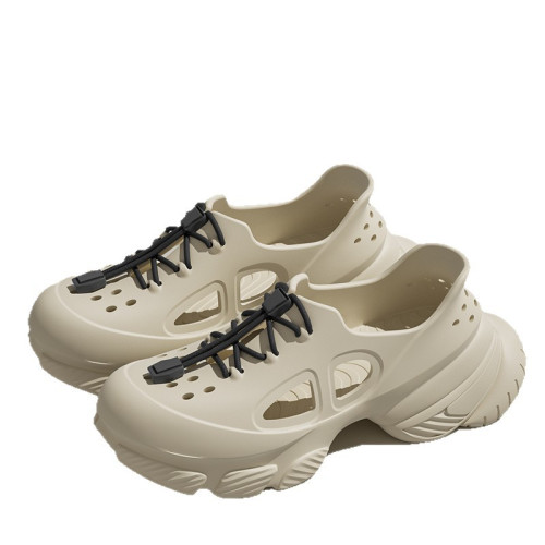 新款外穿拖鞋戶外EVA防滑涉水鞋情侶款夏運動防滑防臭柔軟踩屎感