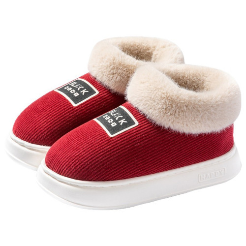 踩屎感棉拖鞋女包跟冬季2025新款中老年家用防滑保暖加絨老人棉鞋 踩屎感棉拖鞋女包跟冬季2025新款中老年家用防滑保暖加絨老人棉鞋