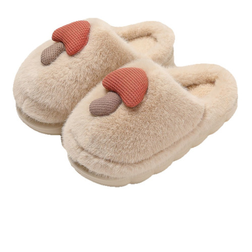 卡通小蘑菇棉拖鞋女士秋冬季2025新款室內家居毛毛加絨厚底棉拖女 卡通小蘑菇棉拖鞋女士秋冬季2025新款室內家居毛毛加絨厚底棉拖女