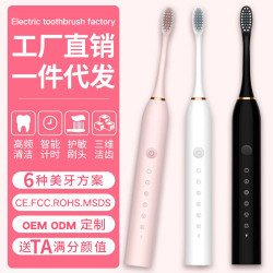 可攜式沖牙器潔牙儀 全自動款成人兒童通用超音波電動牙刷 充電款