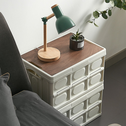 戶外野營折曡箱收納箱整理箱車用後備箱置物箱木蓋可折曡尾箱收納 戶外野營折曡箱收納箱整理箱車用後備箱置物箱木蓋可折曡尾箱收納