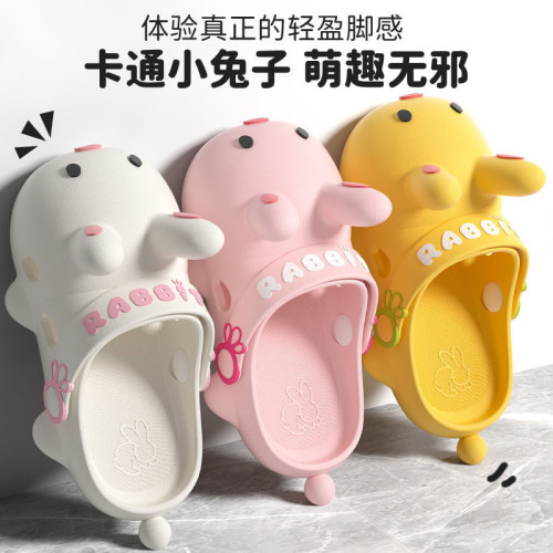 超火可愛卡通兔子洞洞鞋女夏學生外穿防滑ins少女心包頭涼拖鞋女 超火可愛卡通兔子洞洞鞋女夏學生外穿防滑ins少女心包頭涼拖鞋女