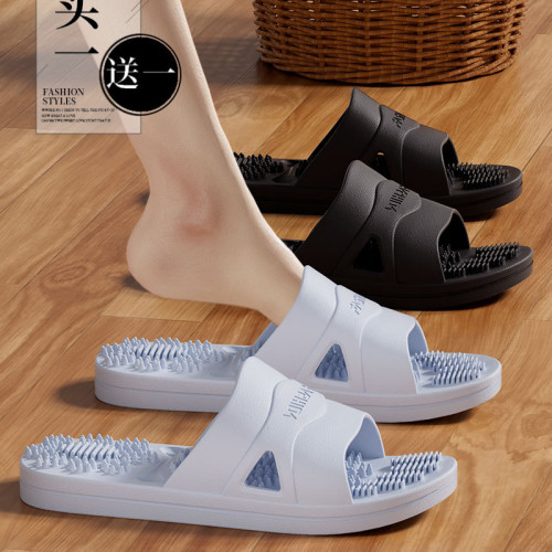 腳趾頭按摩涼拖鞋女夏季居家用洗澡防滑室內防臭酒店浴室拖鞋男士 腳趾頭按摩涼拖鞋女夏季居家用洗澡防滑室內防臭酒店浴室拖鞋男士