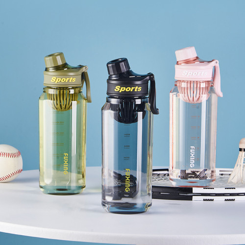 極簡運動水杯學生戶外可攜式耐高溫水壺健身高顔值手杯帶茶隔塑膠杯 極簡運動水杯學生戶外可攜式耐高溫水壺健身高顔值手杯帶茶隔塑膠杯