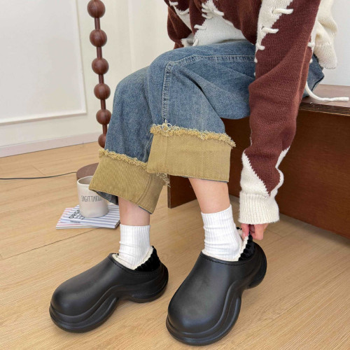 爆款保暖可外穿包頭防水棉拖鞋家居棉鞋女冬季可愛防滑棉拖 爆款保暖可外穿包頭防水棉拖鞋家居棉鞋女冬季可愛防滑棉拖