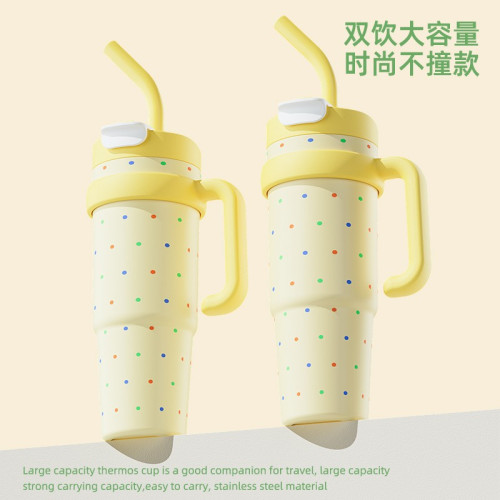 高顔值保溫杯 大容量冰霸杯316吸管杯家用辦公喝水大容量保冷水杯 高顔值保溫杯 大容量冰霸杯316吸管杯家用辦公喝水大容量保冷水杯