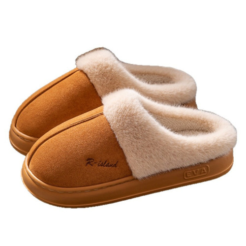 踩屎感棉拖鞋女士秋冬季25新款室內家居厚底防滑保暖毛絨月子拖鞋 踩屎感棉拖鞋女士秋冬季25新款室內家居厚底防滑保暖毛絨月子拖鞋