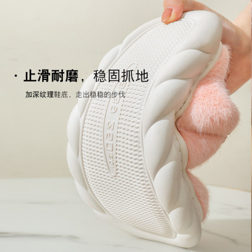 棉拖鞋女士秋冬季外穿2025新款室內家居厚底保暖加絨毛毛防水棉拖 棉拖鞋女士秋冬季外穿2025新款室內家居厚底保暖加絨毛毛防水棉拖