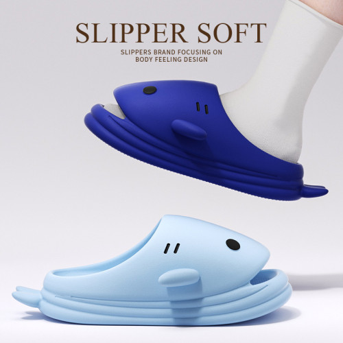 鯊魚兒童涼拖鞋夏季男童居家洗澡防滑包頭卡通可愛外穿洞洞鞋女孩 鯊魚兒童涼拖鞋夏季男童居家洗澡防滑包頭卡通可愛外穿洞洞鞋女孩