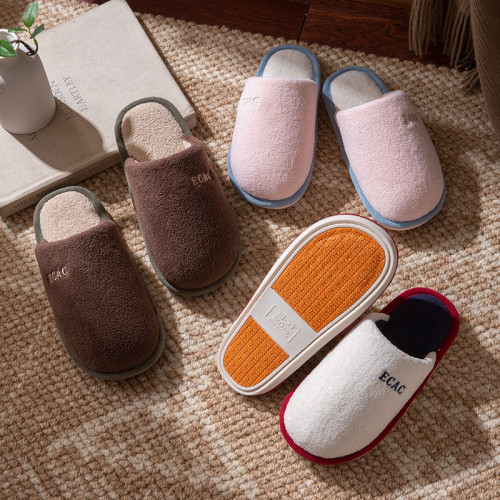 情侶家居棉拖鞋女2025新款秋冬季室內防滑保暖家用厚底毛絨拖鞋男 情侶家居棉拖鞋女2025新款秋冬季室內防滑保暖家用厚底毛絨拖鞋男