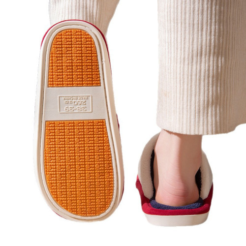 情侶家居棉拖鞋女2025新款秋冬季室內防滑保暖家用厚底毛絨拖鞋男 情侶家居棉拖鞋女2025新款秋冬季室內防滑保暖家用厚底毛絨拖鞋男