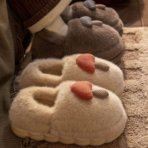 棉拖鞋女士秋冬季2025新款家居室內毛毛加絨包跟情侶棉鞋外穿女款 棉拖鞋女士秋冬季2025新款家居室內毛毛加絨包跟情侶棉鞋外穿女款