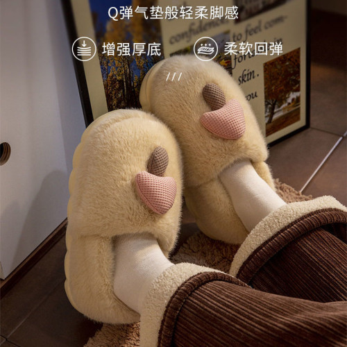 棉拖鞋女士秋冬季2025新款家居室內毛毛加絨包跟情侶棉鞋外穿女款 棉拖鞋女士秋冬季2025新款家居室內毛毛加絨包跟情侶棉鞋外穿女款