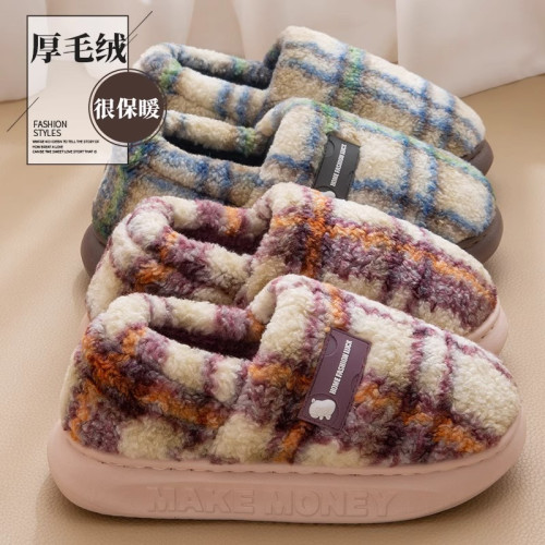 棉拖鞋女士冬季包跟2025新款室內家居防滑加厚保暖情侶外穿棉鞋男 棉拖鞋女士冬季包跟2025新款室內家居防滑加厚保暖情侶外穿棉鞋男