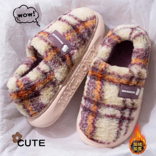 棉拖鞋女士冬季包跟2025新款室內家居防滑加厚保暖情侶外穿棉鞋男 棉拖鞋女士冬季包跟2025新款室內家居防滑加厚保暖情侶外穿棉鞋男