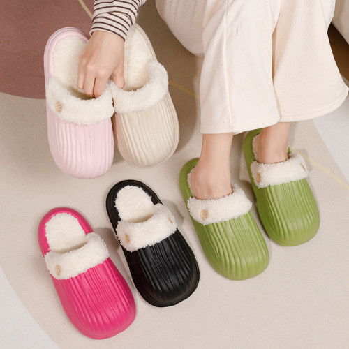 可拆卸棉拖鞋秋冬季女士室內家居外穿保暖加絨防水耐髒情侶棉鞋 可拆卸棉拖鞋秋冬季女士室內家居外穿保暖加絨防水耐髒情侶棉鞋