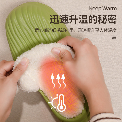 可拆卸棉拖鞋秋冬季女士室內家居外穿保暖加絨防水耐髒情侶棉鞋 可拆卸棉拖鞋秋冬季女士室內家居外穿保暖加絨防水耐髒情侶棉鞋