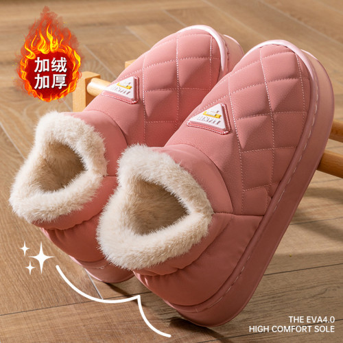 包跟防水棉拖鞋女士秋冬季外穿2025新款外穿室內家居厚底保暖防滑 包跟防水棉拖鞋女士秋冬季外穿2025新款外穿室內家居厚底保暖防滑