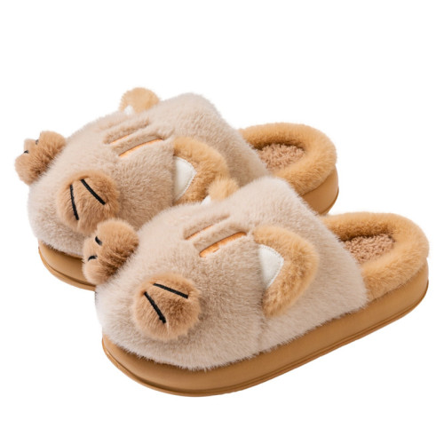 踩屎感月子棉拖鞋女款2025新款秋冬季室內家居保暖加絨防滑棉拖女 踩屎感月子棉拖鞋女款2025新款秋冬季室內家居保暖加絨防滑棉拖女