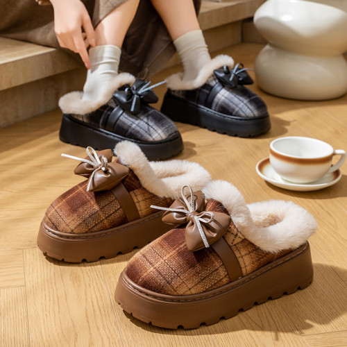 2025棉拖鞋高級感輕奢冬季蝴蝶結可愛居家居室內保暖月子棉鞋EVA 2025棉拖鞋高級感輕奢冬季蝴蝶結可愛居家居室內保暖月子棉鞋EVA