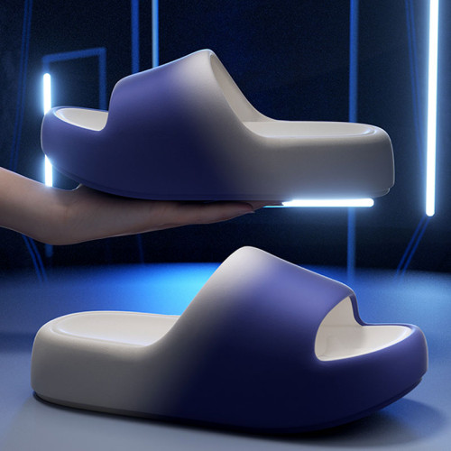 EVA厚底踩屎感拖鞋男士夏季外穿漸變情侶室內家居防滑涼拖鞋女 EVA厚底踩屎感拖鞋男士夏季外穿漸變情侶室內家居防滑涼拖鞋女