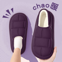 棉拖鞋女款冬季包跟防滑防水室內家居外穿2025新款加絨保暖棉鞋男
