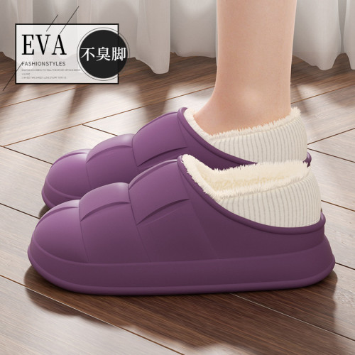 棉拖鞋女款冬季包跟防滑防水室內家居外穿2025新款加絨保暖棉鞋男 棉拖鞋女款冬季包跟防滑防水室內家居外穿2025新款加絨保暖棉鞋男