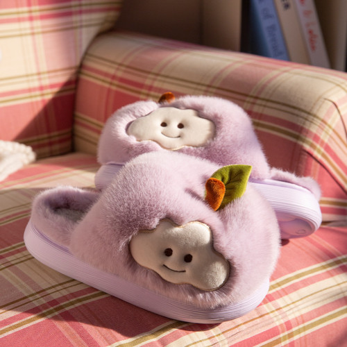 可愛棉拖鞋女士秋冬季新款室內家居厚底防滑保暖加絨親子毛毛拖鞋 可愛棉拖鞋女士秋冬季新款室內家居厚底防滑保暖加絨親子毛毛拖鞋