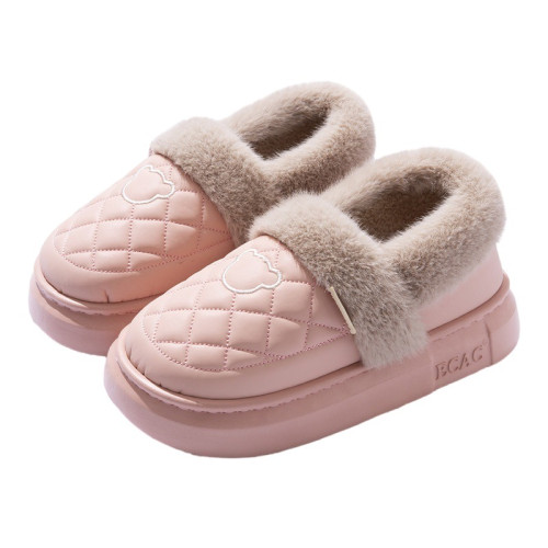 防水包跟棉拖鞋女秋冬季2025新款室內家居毛絨加厚保暖外穿棉鞋男 防水包跟棉拖鞋女秋冬季2025新款室內家居毛絨加厚保暖外穿棉鞋男
