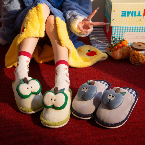 可愛卡通親子棉拖鞋女秋冬新款室內防滑保暖居家毛毛地板拖鞋男士 可愛卡通親子棉拖鞋女秋冬新款室內防滑保暖居家毛毛地板拖鞋男士