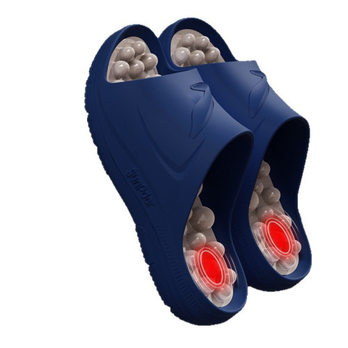 新款足底穴位按摩拖滾珠設計居家養生舒適軟底防滑款涼拖鞋 新款足底穴位按摩拖滾珠設計居家養生舒適軟底防滑款涼拖鞋