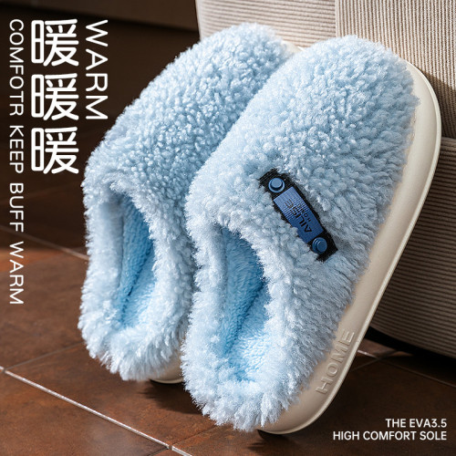 孕婦防滑棉拖鞋2025新款秋冬季室內家居厚底保暖踩屎感月子棉拖女 孕婦防滑棉拖鞋2025新款秋冬季室內家居厚底保暖踩屎感月子棉拖女