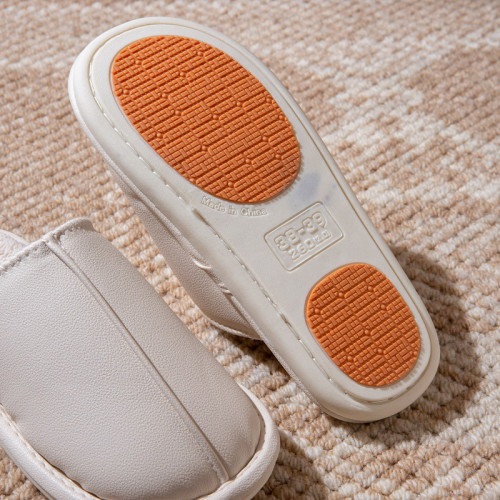 46-48特大碼男士棉拖鞋秋冬季新款家居防滑保暖PU皮面防水拖鞋女 46-48特大碼男士棉拖鞋秋冬季新款家居防滑保暖PU皮面防水拖鞋女