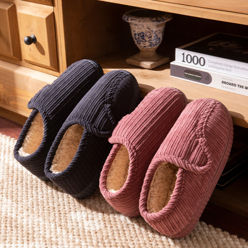 秋冬中年爸媽老人棉鞋女居家用防滑包跟加絨保暖外穿厚底男棉拖鞋 秋冬中年爸媽老人棉鞋女居家用防滑包跟加絨保暖外穿厚底男棉拖鞋