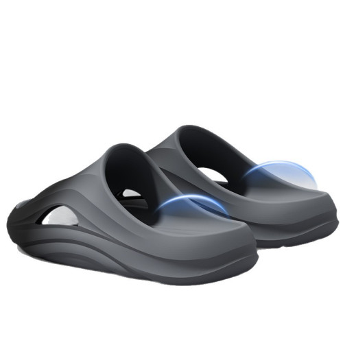 新款漸變防滑透氣踩屎感涼拖鞋淋浴沙灘潮流日常居家情侶拖鞋女