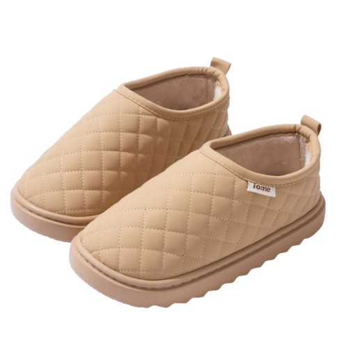 包跟棉拖鞋女冬季外穿防水加絨厚底室內情侶居家防滑保暖棉鞋男士 包跟棉拖鞋女冬季外穿防水加絨厚底室內情侶居家防滑保暖棉鞋男士